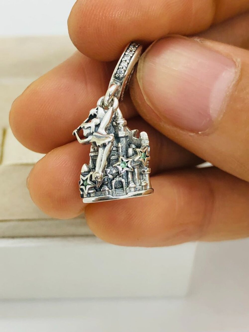 ✨🔥Pandora Disney Castle of Magical Dreams TinkerBell Charm - Picture 5 of 10